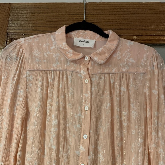 BA&SH Pink Blouse - Picture 3 of 5